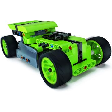Clementoni - Mechanica Laboratorium - Showwagen - Pullback - Constructiespeelgoed STEM, bouwset voor kinderen
