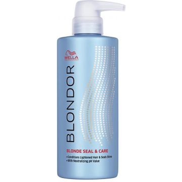 Wella Blondor Blonde Seal &amp; Care Conditioner - 500 ml - Conditioner voor ieder haartype