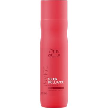 Wella Brilliance Shampoo weerbarstig haar -250 ml - Normale shampoo vrouwen - Voor Alle haartypes