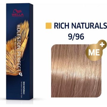 Wella Professionals Koleston Perfect Me+ - Haarverf - 9/96 Rich Naturals - 60ml