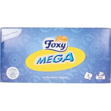 Foxy Facial Mega Pañuelos 200 U