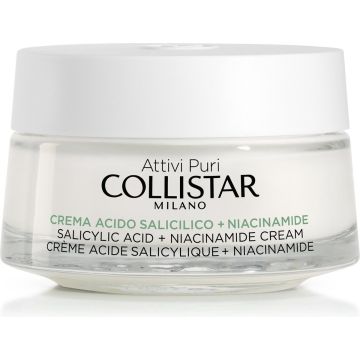 Collistar Salicylic Acid + Niacinamide Cream Dag- en nachtcrème Gezicht 50 ml