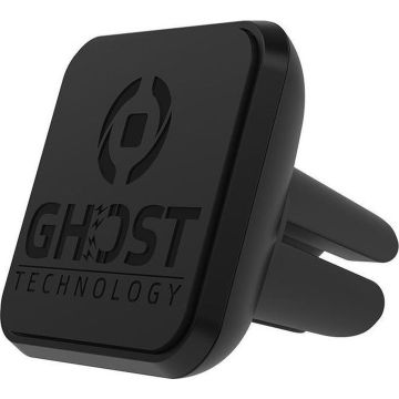 Ghost Vent Magnetische Smartphonehouder, Zwart - Kunststof - Celly