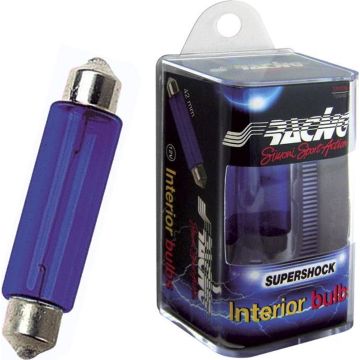 Simoni Racing Festoon Halogeen 'Extreme Rocket' Lampen - 31mm - Wit - Set à 2 stuks