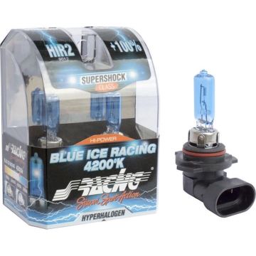 Simoni Racing Halogeen Lampen 'Blue Ice Racing' HIR2 (4200K) 12V/55W, set à 2 stuks ECE-R37