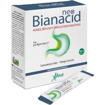 Aboca Neo Bianacid Envelopes With Granules, 20 Pieces