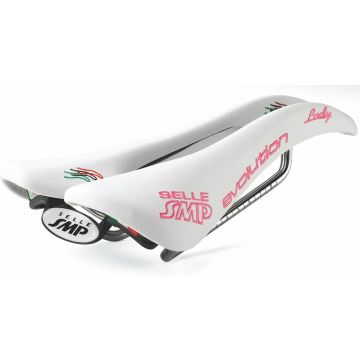 Selle SMP Pro Evolution Lady - Fietszadel - Wit