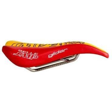 SMP zadel Pro Glider (geel/rood)