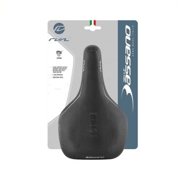 Fietszadel Selle Bassano Rivale 3zone Uni - zwart