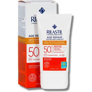 Gezichtszonnecrème Rilastil Sun System Age Repair Anti-Aging Spf 50 (40 ml)