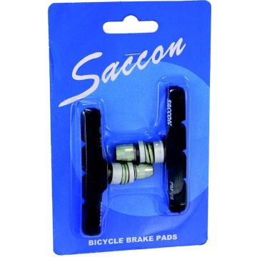 Saccon set Remblokken E-Bike 70mm zwart blister