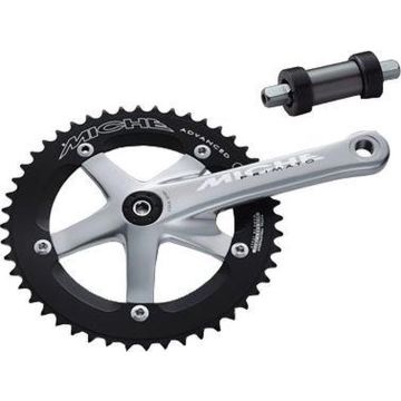 Miche Crankstel Pista Advanced 172 Mm 51t Zilver