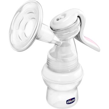 Chicco Borstkolf Manueel 300 Ml Siliconen Wit