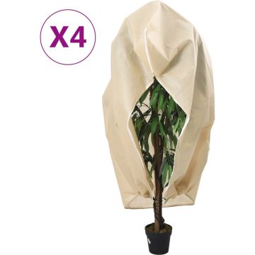 vidaXL-Plantenhoezen-met-ritssluiting-4-st-70-g/m²-3,14x2,5-m