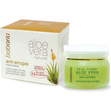 Anti-Rimpelcrème Aloe Vera Babaria (50 ml)