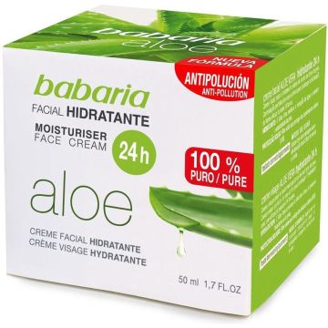 Voedende Gezichtscrème Aloe Vera Babaria (50 ml)