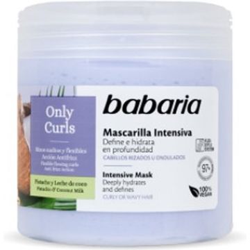 Babaria Only Curls Mascarilla Intensiva Cabello Rizado 400ml