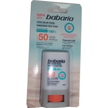 Babaria Sol. Facial Stick F50 20 Gr