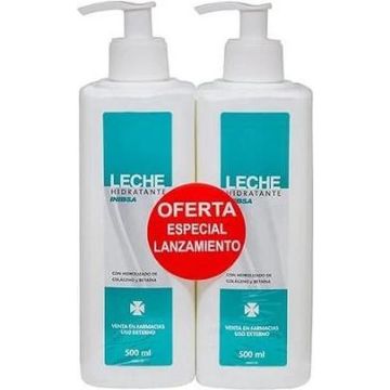 Inibsa Leche Hidratante Dermatológico 2 X 500 Ml