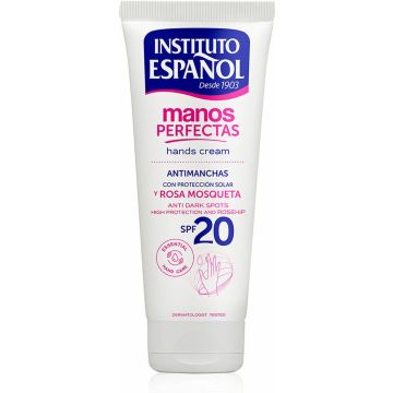 Handcrème Instituto Español Manos Perfectas Spf 20 Rozenbottel 75 ml
