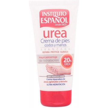 Instituto Espanol - Urea Creme 20% - Huid Creme voor Ruwe Gebarsten en Droge Atopishe Huid - Utra Hydratatie - Lichaamsverzorging - Vrouw - 150 ml