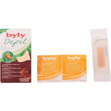 Ontharingspads Gezicht Depil Chocolate Byly (12 uds)