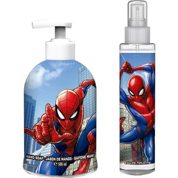 Spiderman EDT 150 ml + Vloeibare Handzeep 500 ml - Geschenkset