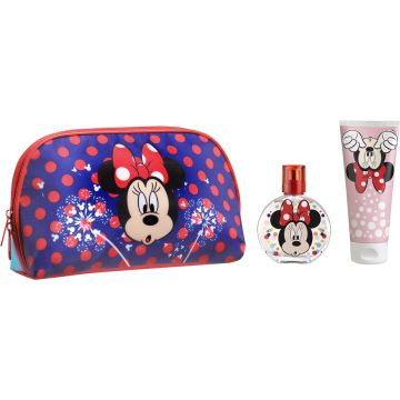 Cadeauset Minnie Junior 100/50 Ml Rood/blauw 4-delig