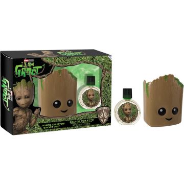 I Am Groot - Groot set: cologne water 50 ml en objecthouder 1 st - Geurtje