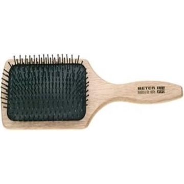 Beter Cushion Brush, Ball-Tip Bristles, Oak Wood Collection