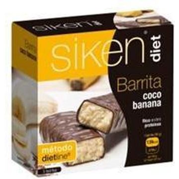 Siken Diet Barrita Coco-banana 5 Uds