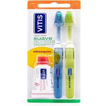Vitis Vitis Soft Toothbrush Access Lot 3 Pcs
