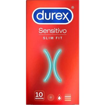 Durex Sensitivo Slim Fit - Condooms - Dunner - Meer Gevoel - Even Veilig - 10 stuks