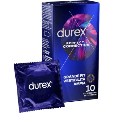 DUREX | Durex Perfect Connection Silicone Extra Lubrification 10 Units
