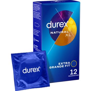 Durex - Natural XL Condooms 60 mm - 12 stuks