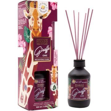 Perfume Sticks La Casa de los Aromas Giraffe Chic Peach Ylang Ylang (100 ml)