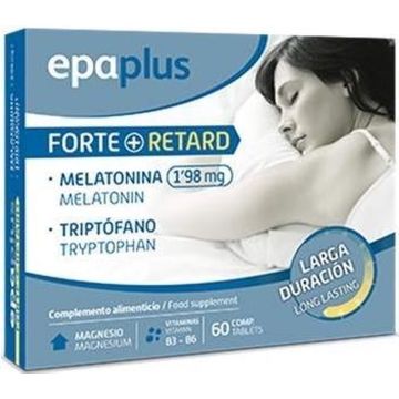 Epaplus Forte Retard Melatonin And Tryptophan 60 Tablets