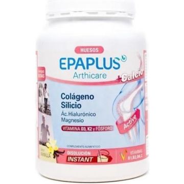 Epaplus Collagen Silicon Hyaluronic &amp; Magnesium + Calcium Vanilla 383g