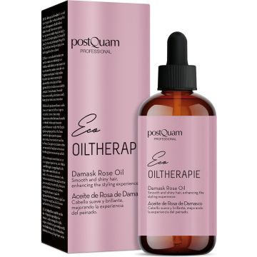 Hair Oil Postquam Eco Oiltherapie Damaged hair Damascus rose oil (100 ml)