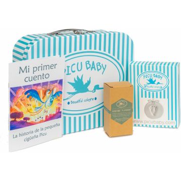 Geschenkset voor baby's Picu Baby Briefcase (3 Onderdelen)