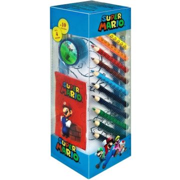 Super Mario - Stationery Set Tower 35dlg