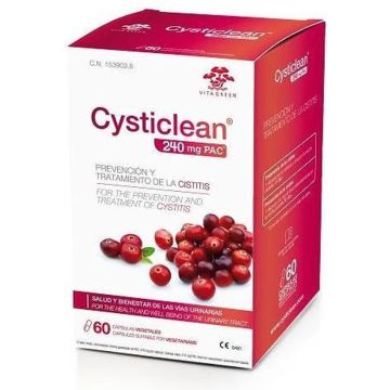 Cysticlean, Cysticlean 240mg Pac, 60 Capsules