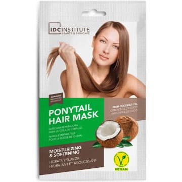 Herstellend Haar Masker IDC Institute Ponytail Kokosolie (18 g)