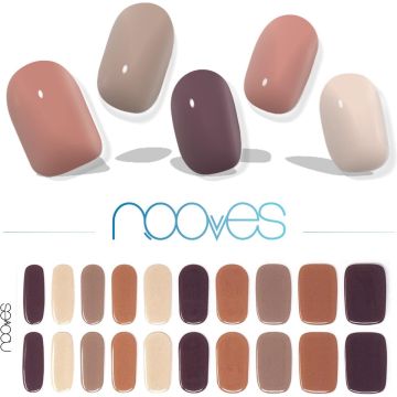 Nooves Gel Nails Secret Earth Premium Luxe #solid Color 20 U