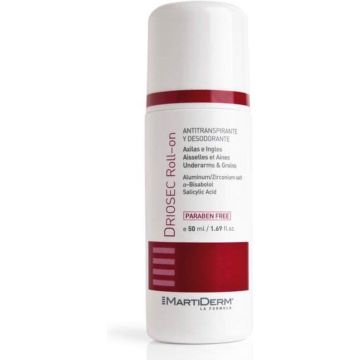 Martiderm Driosec Intensive Antiperspirant Deodorant In Rollon 50ml