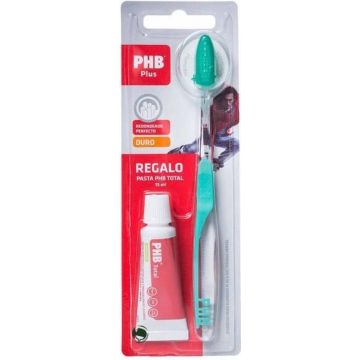 Phb Hard Adult Toothbrush &amp; Toothpaste Phb 15 Ml Set 2 Pieces