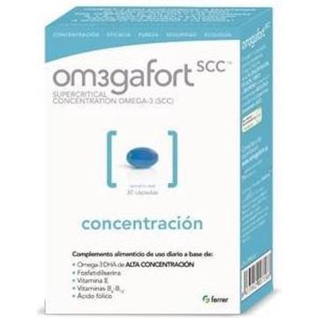 Ferrer Omegafort Concentration Om3gafort 30 Cap