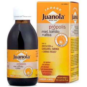 Juanola Propolis Honey Thyme Syrup 150ml