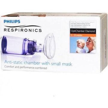 Philips Respironics Ca!mara Optichamber Diamond Con Mascarilla Neonato 0-18m