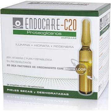 Endocare Radiance C20 Proteoglycans Oil-free Ampoules 30 X 2 Ml